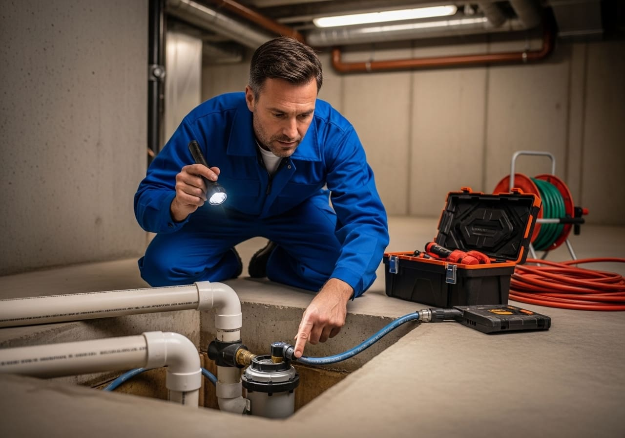 Sump Pump Installation & Repair in Galveston